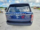 2016 Land Rover Range Rover Hse Синий vin: SALGS2PF3GA307304