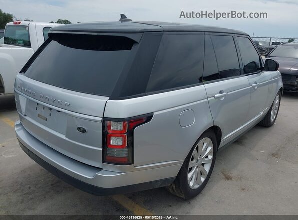 SALGS2PF3GA316309 2016 LAND ROVER RANGE ROVER Silver Задня права чверть