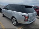 2016 Land Rover Range Rover 3.0l V6 Supercharged Hse Silver vin: SALGS2PF3GA316309