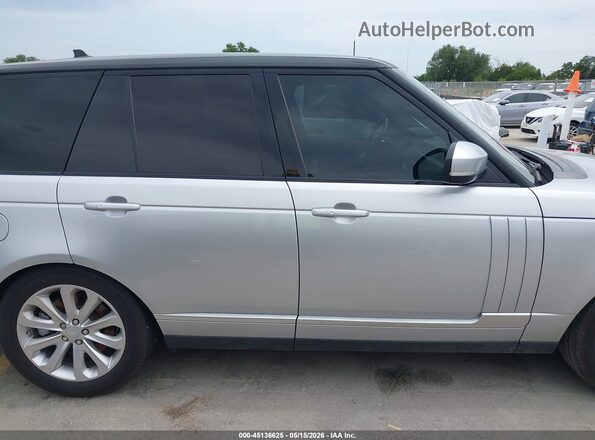 SALGS2PF3GA316309 2016 LAND ROVER RANGE ROVER Silver Вид задньої частини салону