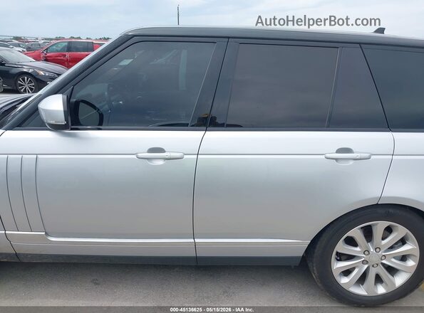 SALGS2PF3GA316309 2016 LAND ROVER RANGE ROVER Silver Панорамний вид салону 360°