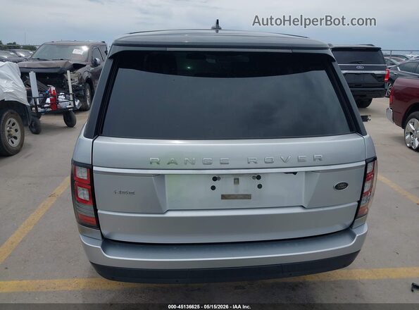 SALGS2PF3GA316309 2016 LAND ROVER RANGE ROVER Silver 
