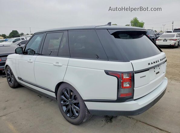 SALGS2PFXGA315304 2016 LAND ROVER RANGE White Հետևի ձախ