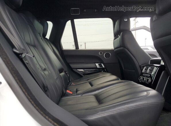 SALGS2PFXGA315304 2016 LAND ROVER RANGE White Սալոնի հետևի տեսք