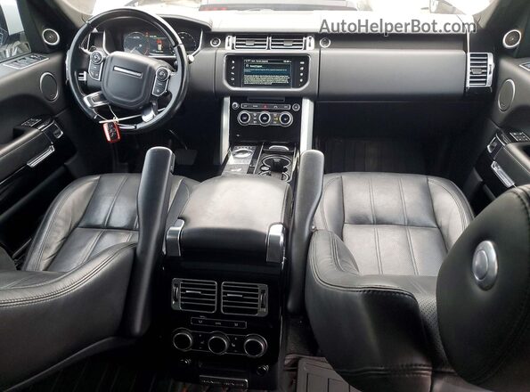 SALGS2PFXGA315304 2016 LAND ROVER RANGE White Առջևի վահանակի տեսք
