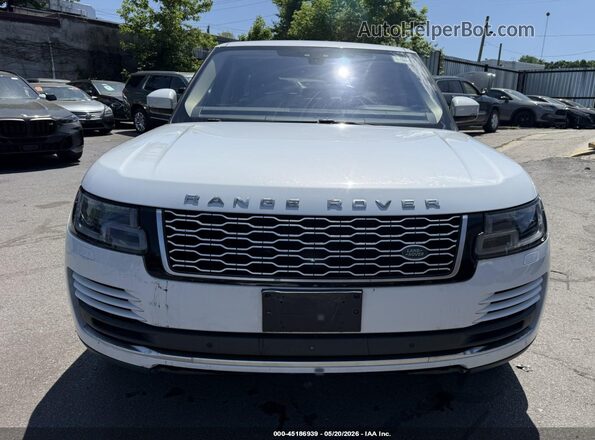 SALGS2RE0KA540666 2019 LAND ROVER RANGE ROVER White Vista frontal