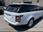 2019 Land Rover Range Rover 5.0l V8 Supercharged White vin: SALGS2RE0KA540666