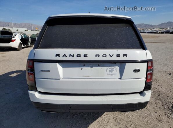 SALGS2RE3JA383715 2018 LAND ROVER RANGE White უკანა ხედი