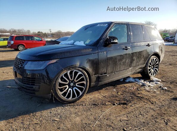 SALGS2RE6KA531146 2019 LAND ROVER RANGE Black Przód lewy