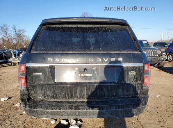 SALGS2RE6KA531146 2019 LAND ROVER RANGE Black Widok z tyłu