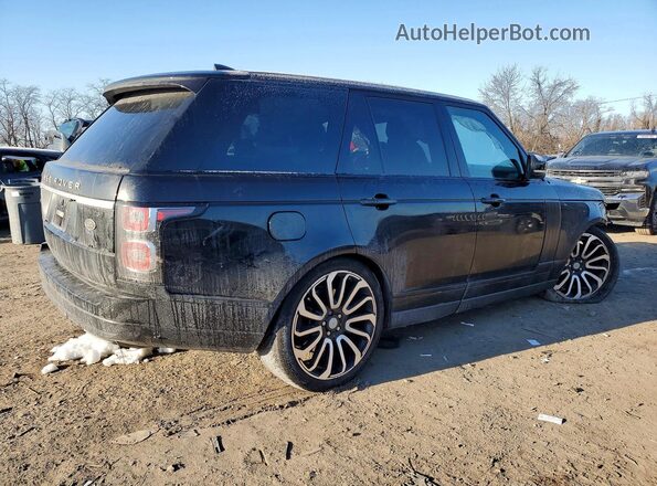 SALGS2RE6KA531146 2019 LAND ROVER RANGE Black Tył prawy