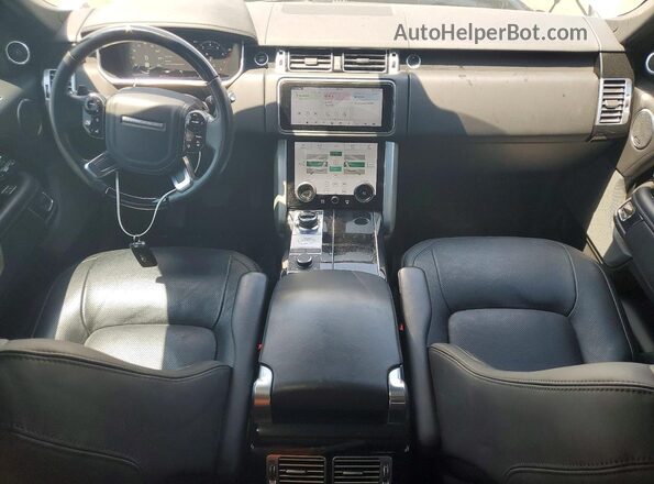 SALGS2RE7KA536775 2019 LAND ROVER RANGE White Widok deski rozdzielczej