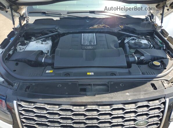 SALGS2RE7KA536775 2019 LAND ROVER RANGE White Widok komory silnika