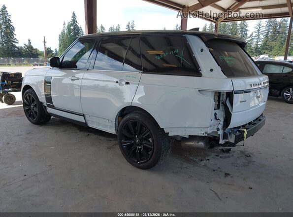 SALGS2RE7KA543693 2019 LAND ROVER RANGE ROVER White უკანა მარცხენა