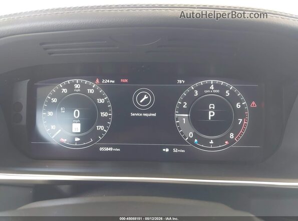 SALGS2RE7KA543693 2019 LAND ROVER RANGE ROVER White უკანა სავარძლების ხედი