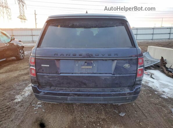 SALGS2RE8KA559532 2019 LAND ROVER RANGE Blue Vista trasera
