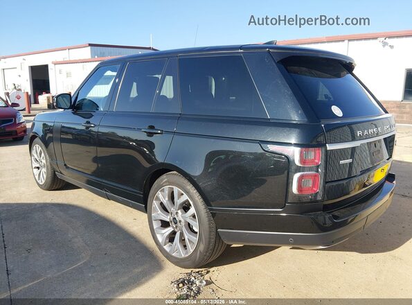 SALGS2REXJA382240 2018 LAND ROVER RANGE ROVER Black Rear left
