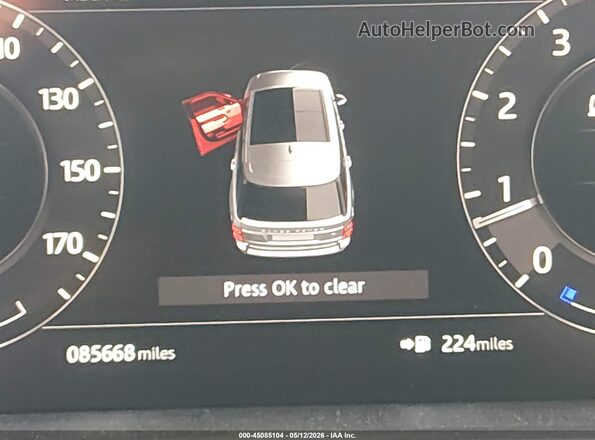 SALGS2REXJA382240 2018 LAND ROVER RANGE ROVER Black 