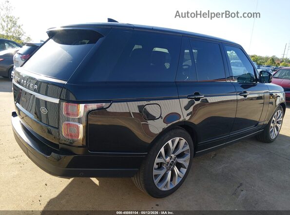 SALGS2REXJA382240 2018 LAND ROVER RANGE ROVER Black Rear right