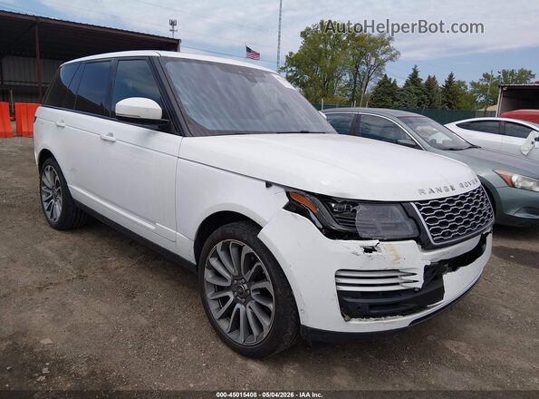 SALGS2REXKA539105 2019 LAND ROVER RANGE ROVER White Front right