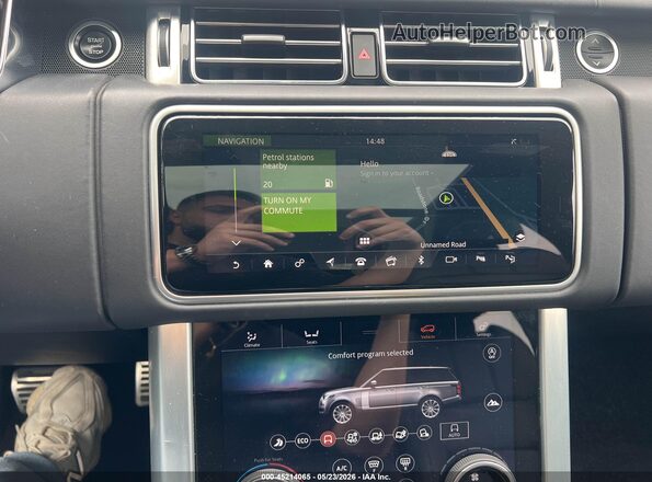 SALGS2RU2MA434021 2021 LAND ROVER RANGE ROVER Серый Вид спереди