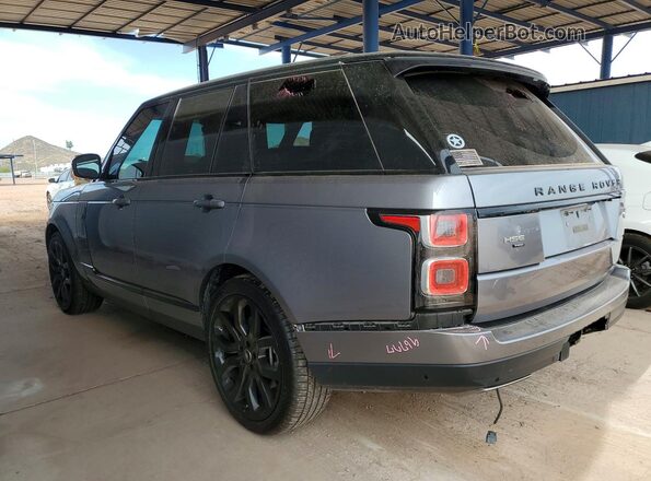SALGS2RU3LA405352 2020 LAND ROVER RANGE Серый Задняя левая четверть