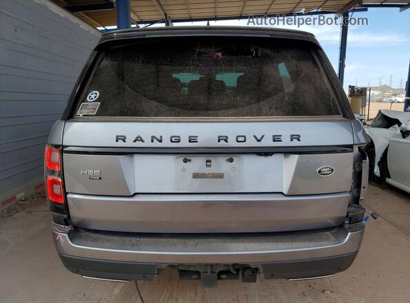 SALGS2RU3LA405352 2020 LAND ROVER RANGE Серый Вид сзади