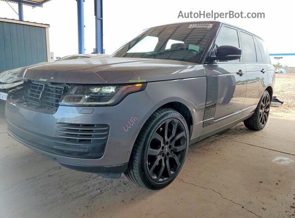 SALGS2RU3LA405352 2020 LAND ROVER RANGE Серый Передняя левая четверть