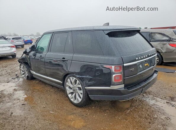 SALGS2RU6NA464804 2022 LAND ROVER RANGE Black Tył lewy