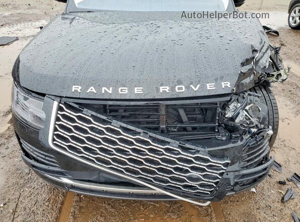 SALGS2RU6NA464804 2022 LAND ROVER RANGE Black Widok wnętrza z tyłu
