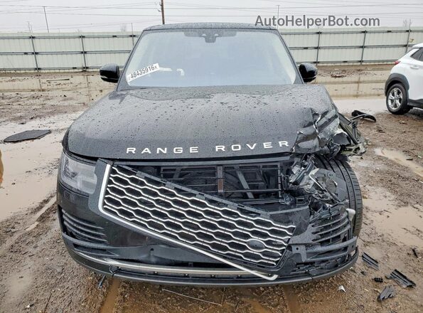 SALGS2RU6NA464804 2022 LAND ROVER RANGE Black Widok z przodu