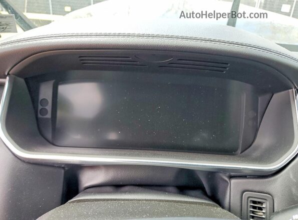 SALGS2RU8LA403421 2020 LAND ROVER RANGE Черный Вид щитка приборов