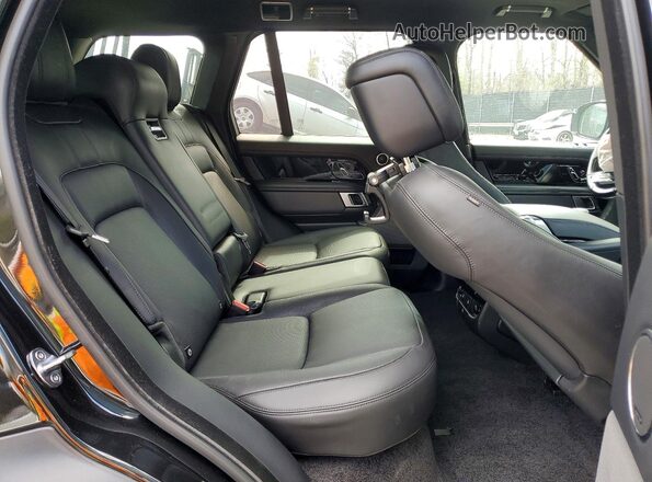 SALGS2RU8LA403421 2020 LAND ROVER RANGE Черный Вид задней части салона
