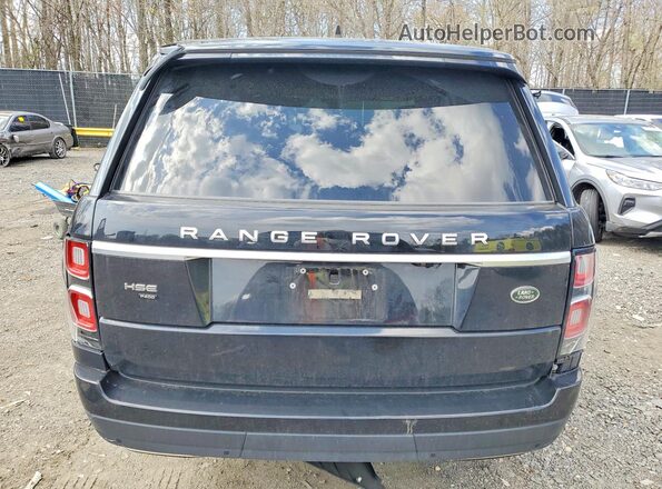 SALGS2RU8LA403421 2020 LAND ROVER RANGE Черный Вид сзади