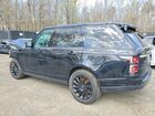 2020 Land Rover Range Rover Hse Черный vin: SALGS2RU8LA403421