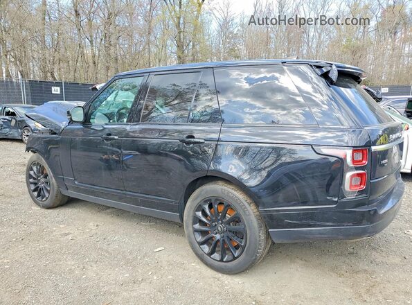 SALGS2RU8LA403421 2020 LAND ROVER RANGE Черный Задняя левая четверть