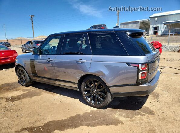 SALGS2RUXNA471979 2022 LAND ROVER RANGE Серый Задняя левая четверть