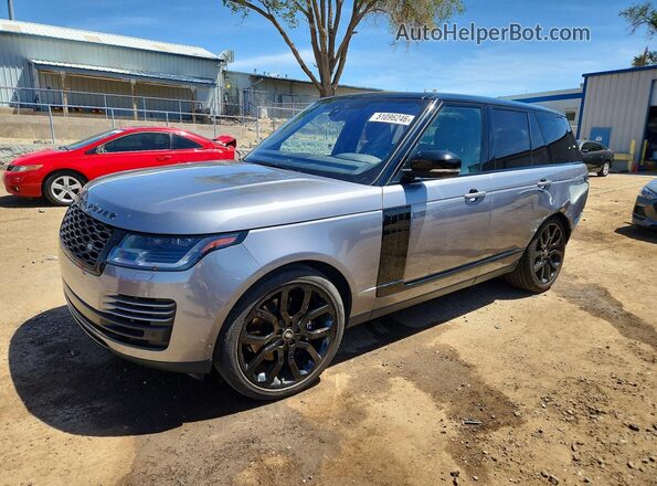 SALGS2RUXNA471979 2022 LAND ROVER RANGE Серый Передняя левая четверть