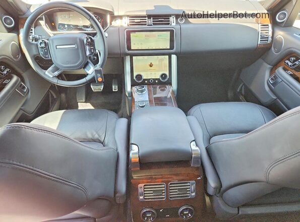 SALGS2RUXNA471979 2022 LAND ROVER RANGE Серый Вид панели приборов