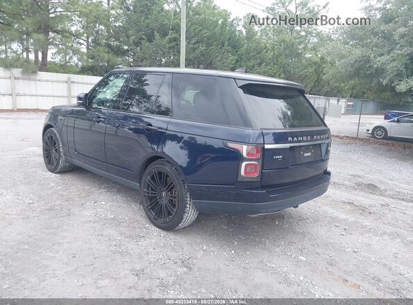 SALGS2SE2MA432580 2021 LAND ROVER RANGE ROVER Blue Tył lewy