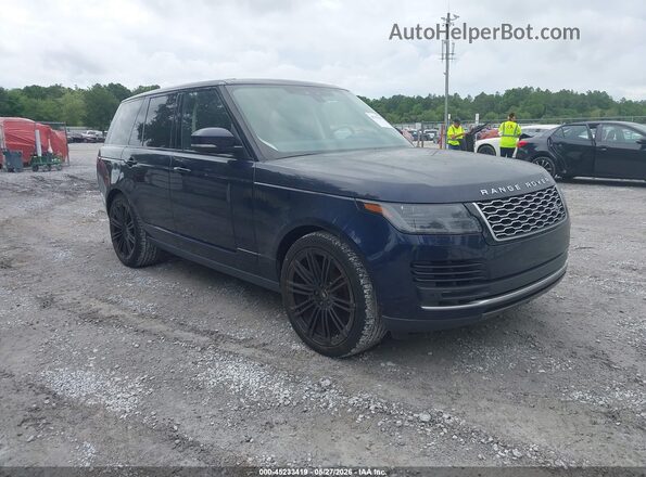 SALGS2SE2MA432580 2021 LAND ROVER RANGE ROVER Blue Przód prawy