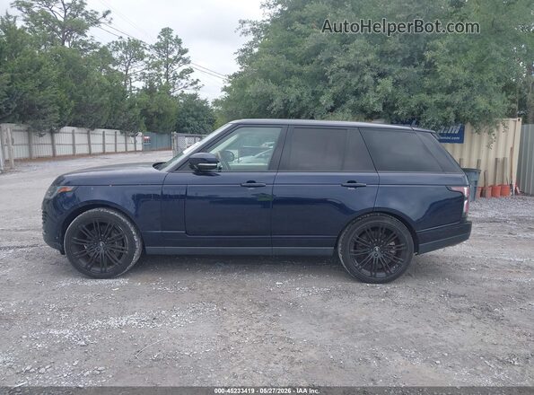 SALGS2SE2MA432580 2021 LAND ROVER RANGE ROVER Blue Widok wnętrza 360 stopni