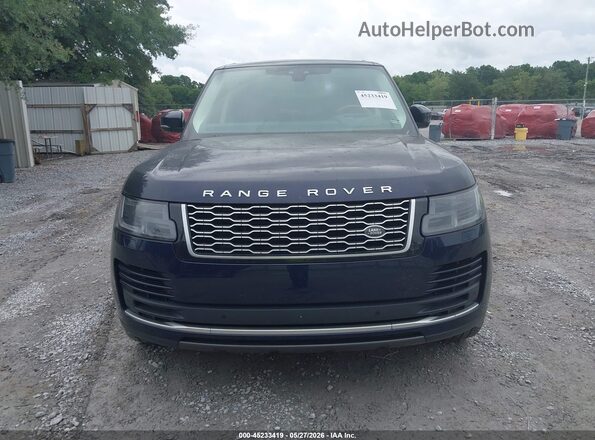 SALGS2SE2MA432580 2021 LAND ROVER RANGE ROVER Blue Widok zestawu wskaźników