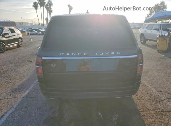 SALGS2SE4LA569373 2020 LAND ROVER RANGE Black Հետևի տեսք
