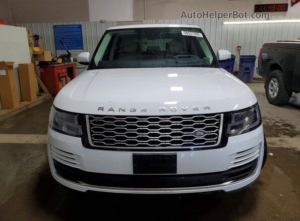 SALGS2SE8MA420689 2021 LAND ROVER RANGE White Front view