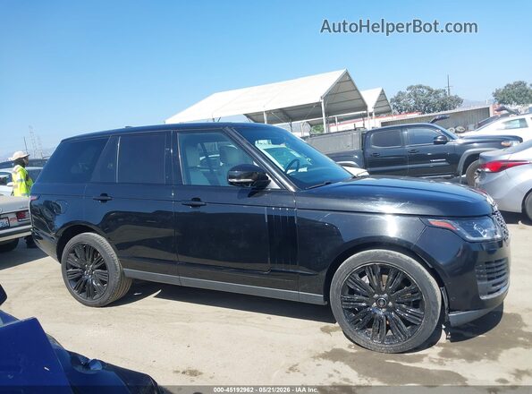 SALGS2SEXMA446484 2021 LAND ROVER RANGE ROVER Black Widok wnętrza z tyłu