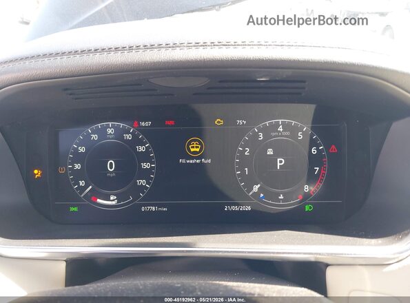 SALGS2SEXMA446484 2021 LAND ROVER RANGE ROVER Black Widok tylnych siedzeń