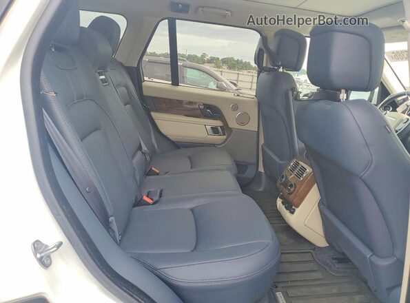 SALGS2SV0JA391331 2018 LAND ROVER RANGE Белый Вид задней части салона