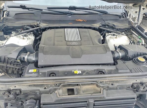 SALGS2SV0JA391331 2018 LAND ROVER RANGE Белый Вид подкапотного пространства