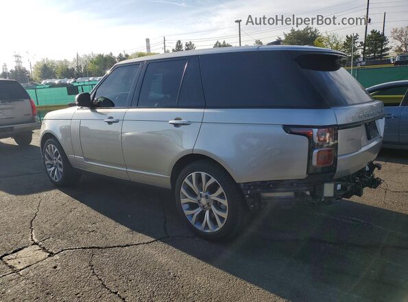 SALGS2SV1JA384808 2018 LAND ROVER RANGE Серебряный Задняя левая четверть